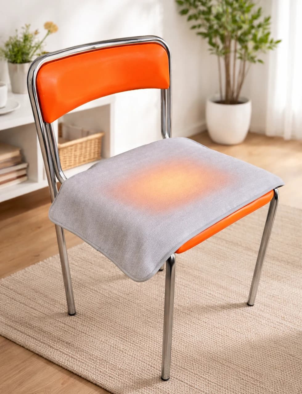 Warmpi Heatpad indoor on a chair